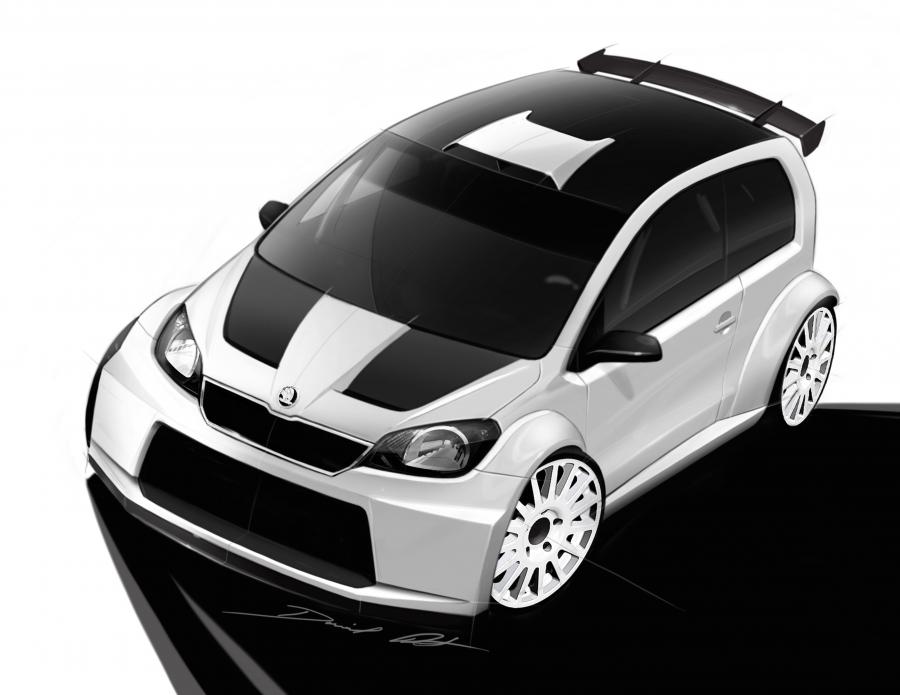 Skoda Citigo Rally Sketches '2012